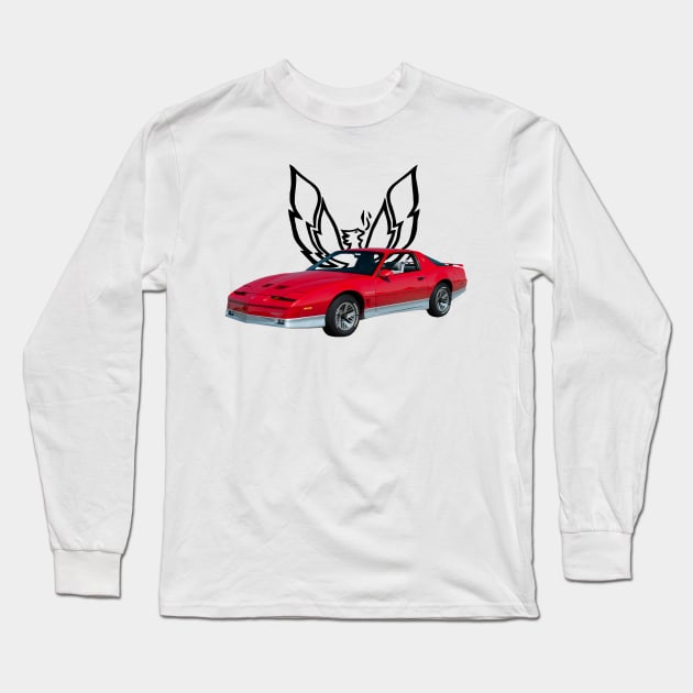 1988 Pontiac Firebird Trans AM Long Sleeve T-Shirt by Permages LLC